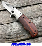 Rosewood Steel Pocket Knife