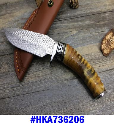 Mongolia Antler Knife