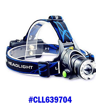 800lm LED Headlamps With Batteries
