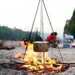 Outdoor Tripod Hanging Pot Grill