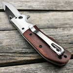 Rosewood Steel Pocket Knife